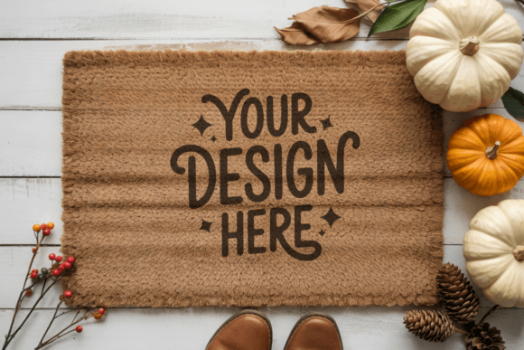 Blank Door Mat Mockup 18: A Designer’s Tool for Realistic Presentations