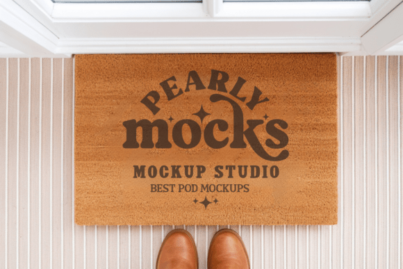 Blank Door Mat Mockup 9: Showcase Your Designs with Style