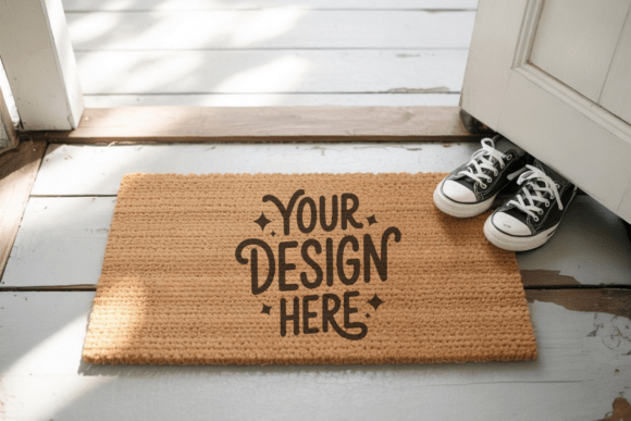 Doormat Mockup, Door Mat Mockup 15: Integrating Realistic Visuals into Your Design Workflow