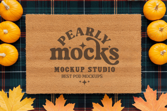 Enhance Your Design Presentation with Blank Outdoor Doormat Mockup 10